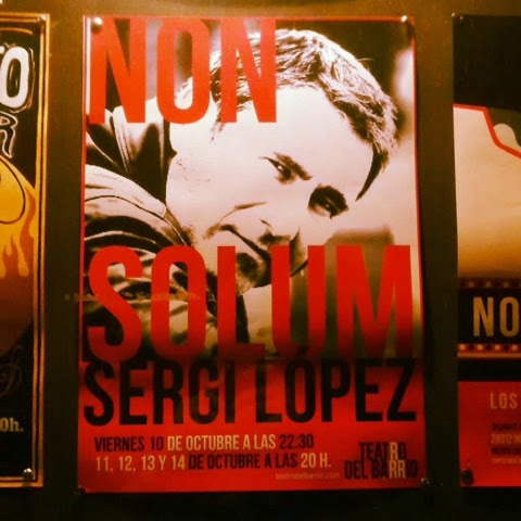 Éxito del Non Solum en el Teatro del Barrio de Madrid Octubre del 2014